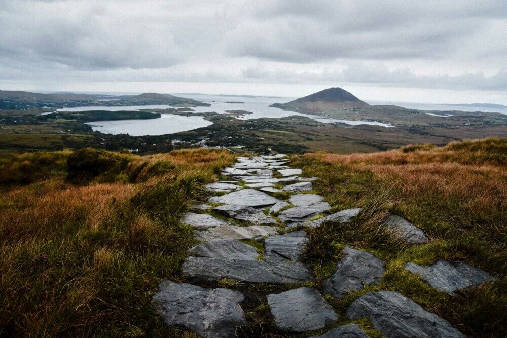 Fotografie, Irland, Landschaft, Panorama