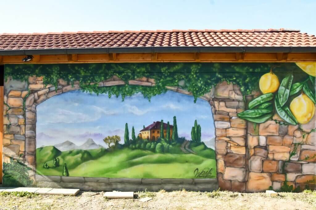 Toskana, Urlaub, Graffiti